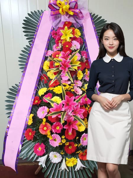 서울대학교 연구공원 웨딩홀 3단화환 기본형